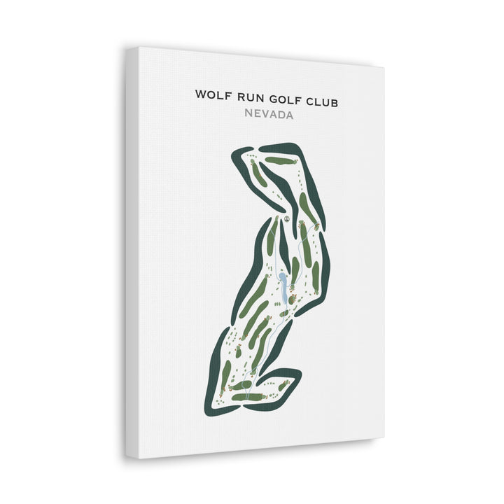 Wolf Run Golf Club, Nevada - Printed Golf Courses