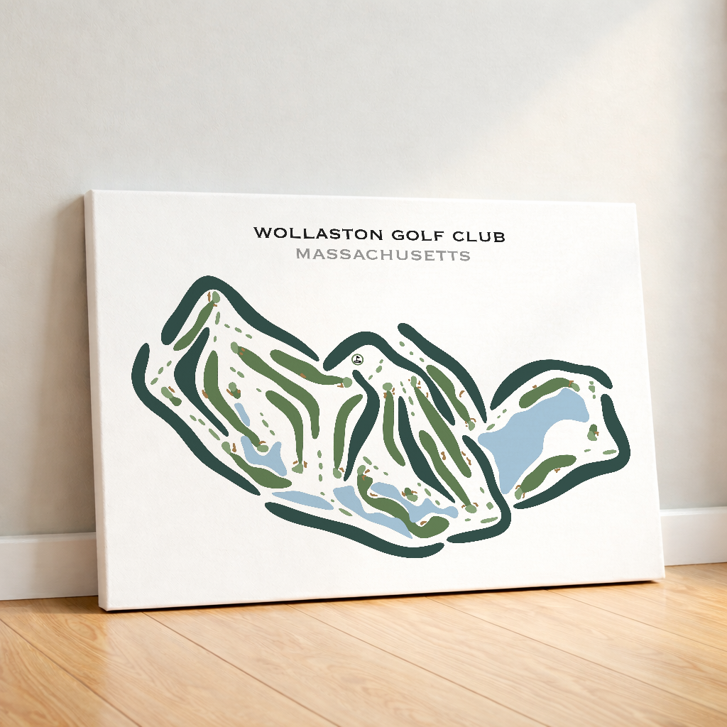 Wollaston Golf Club, Massachusetts - Printed Golf Courses