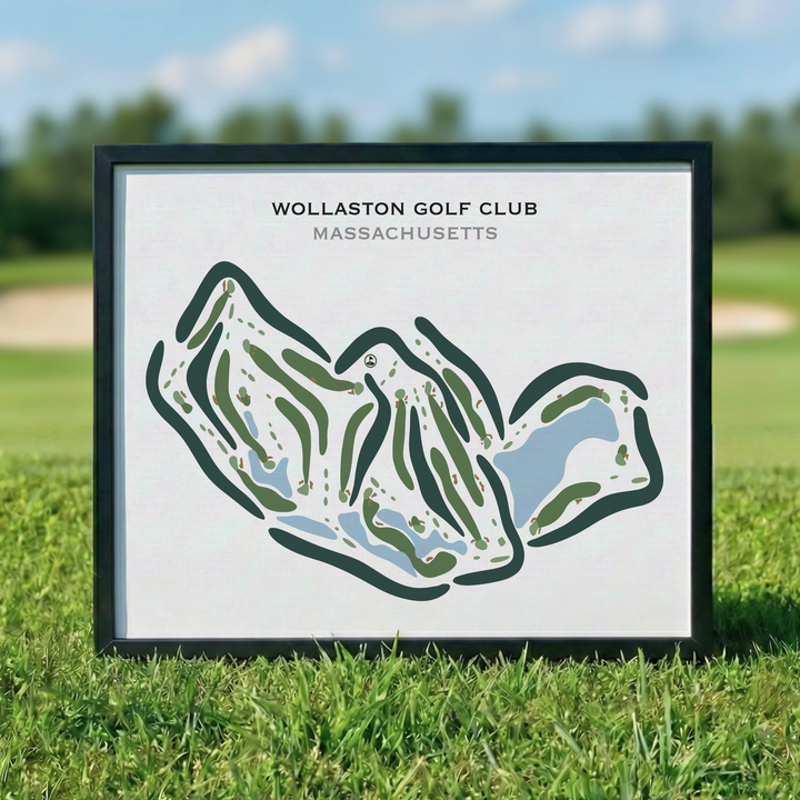 Wollaston Golf Club, Massachusetts - Printed Golf Courses
