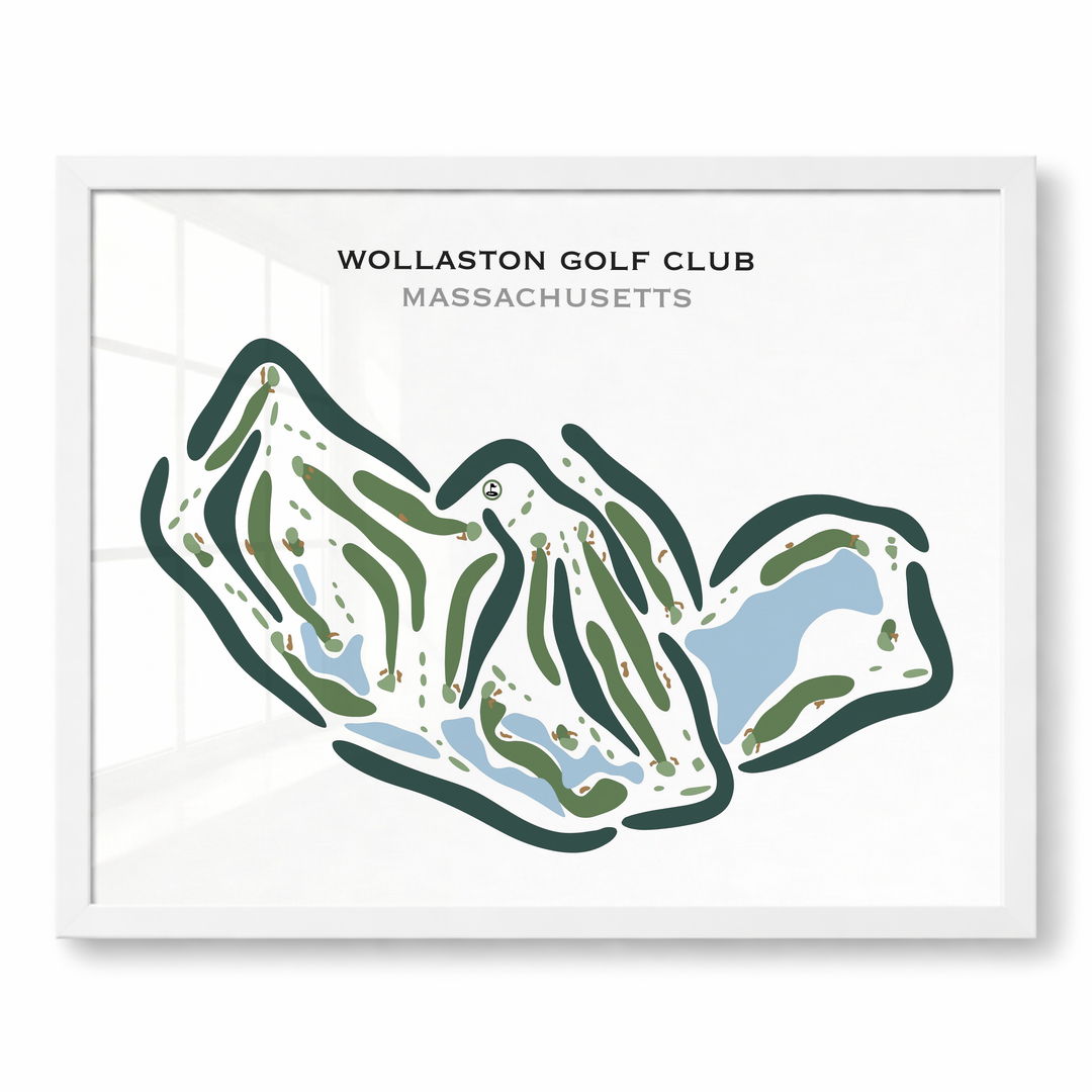 Wollaston Golf Club, Massachusetts - Printed Golf Courses