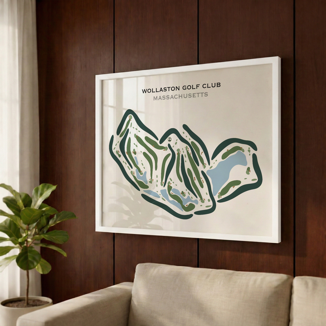 Wollaston Golf Club, Massachusetts - Printed Golf Courses