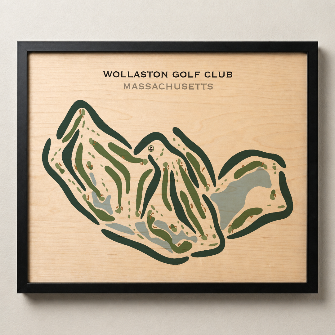 Wollaston Golf Club, Massachusetts - Printed Golf Courses