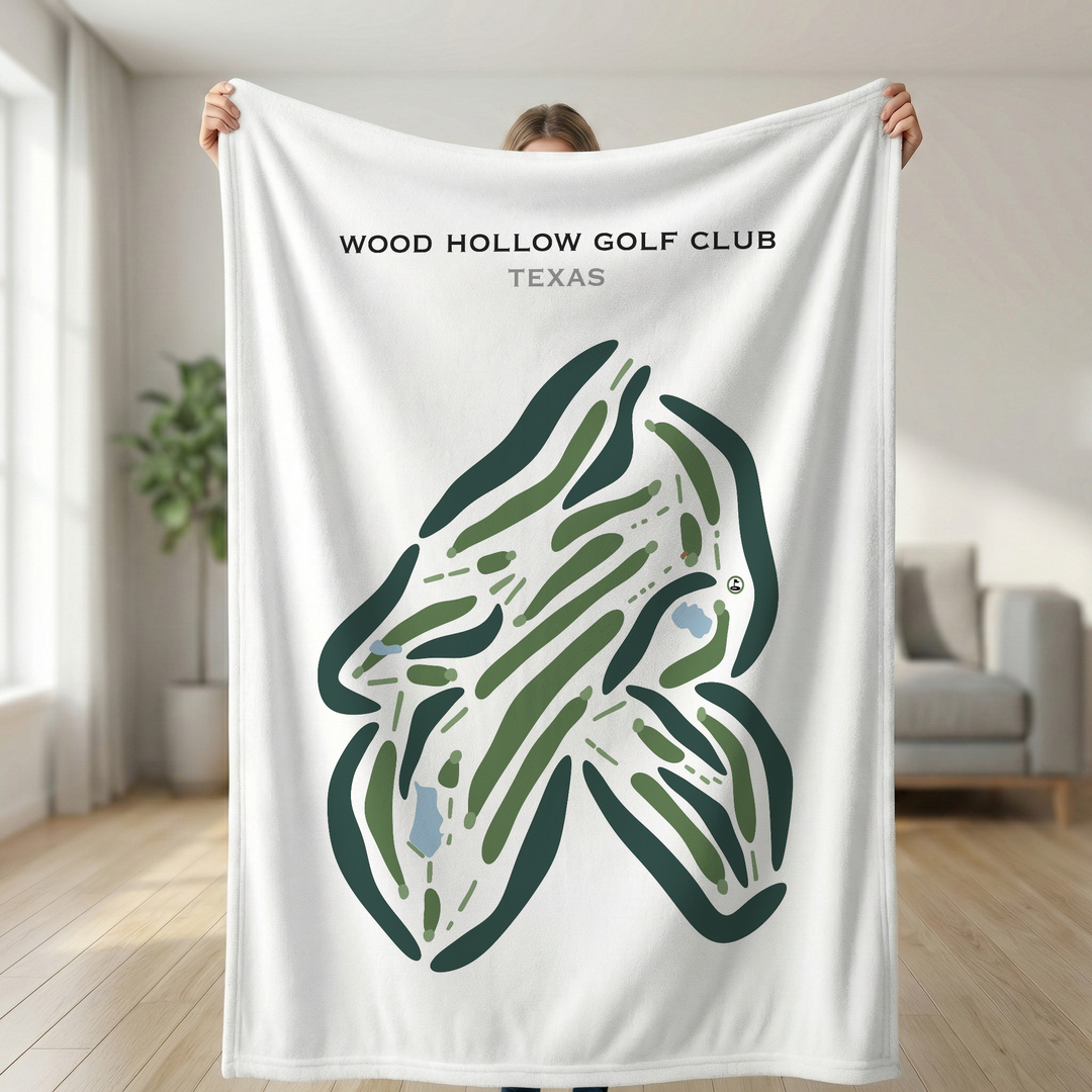 Wood Hollow Golf Club, Texas - Printed Golf Courses