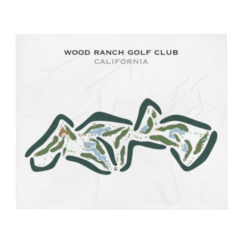 Wood Ranch Golf Club, California - Printed Golf Courses