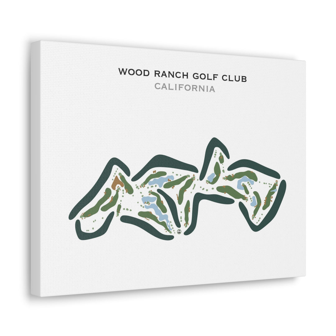 Wood Ranch Golf Club, California - Printed Golf Courses