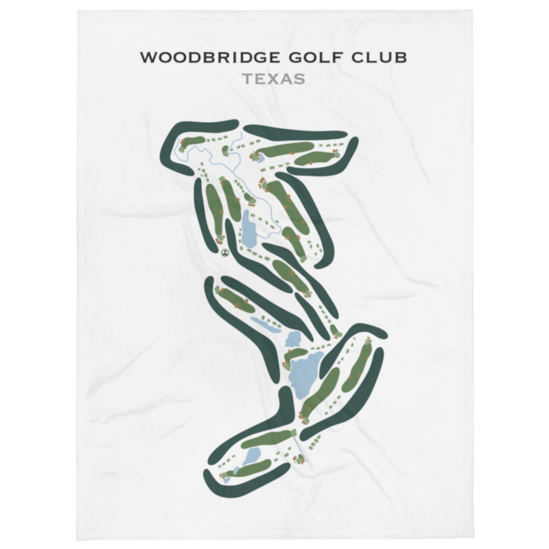 Woodbridge Golf Club, Texas - Printed Golf Courses