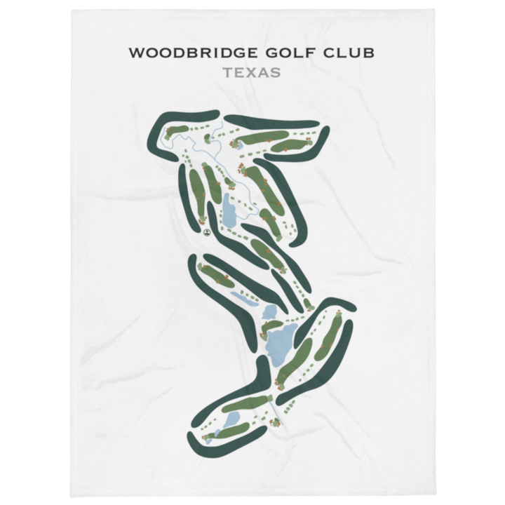 Woodbridge Golf Club, Texas - Printed Golf Courses