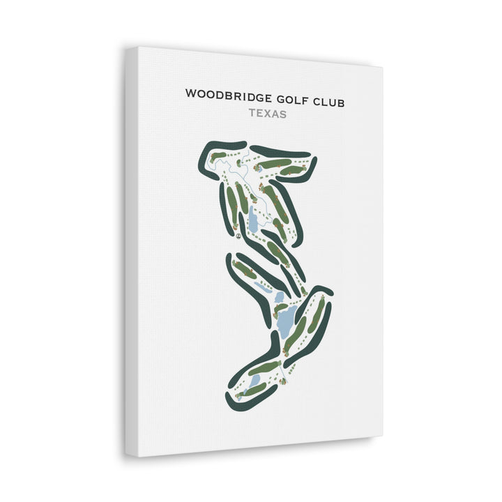 Woodbridge Golf Club, Texas - Printed Golf Courses