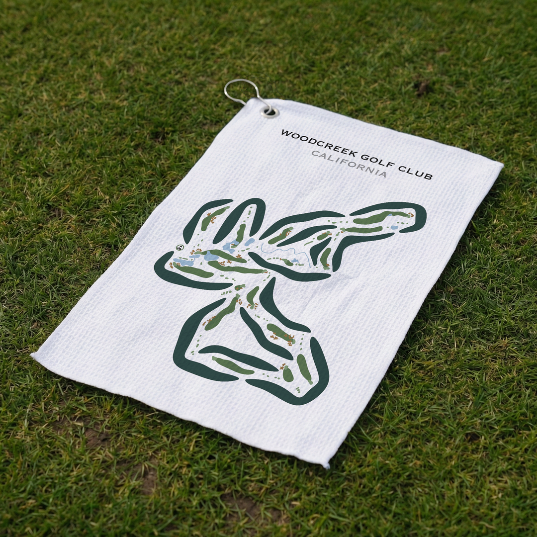 Woodcreek Golf Club, California - Printed Golf Courses