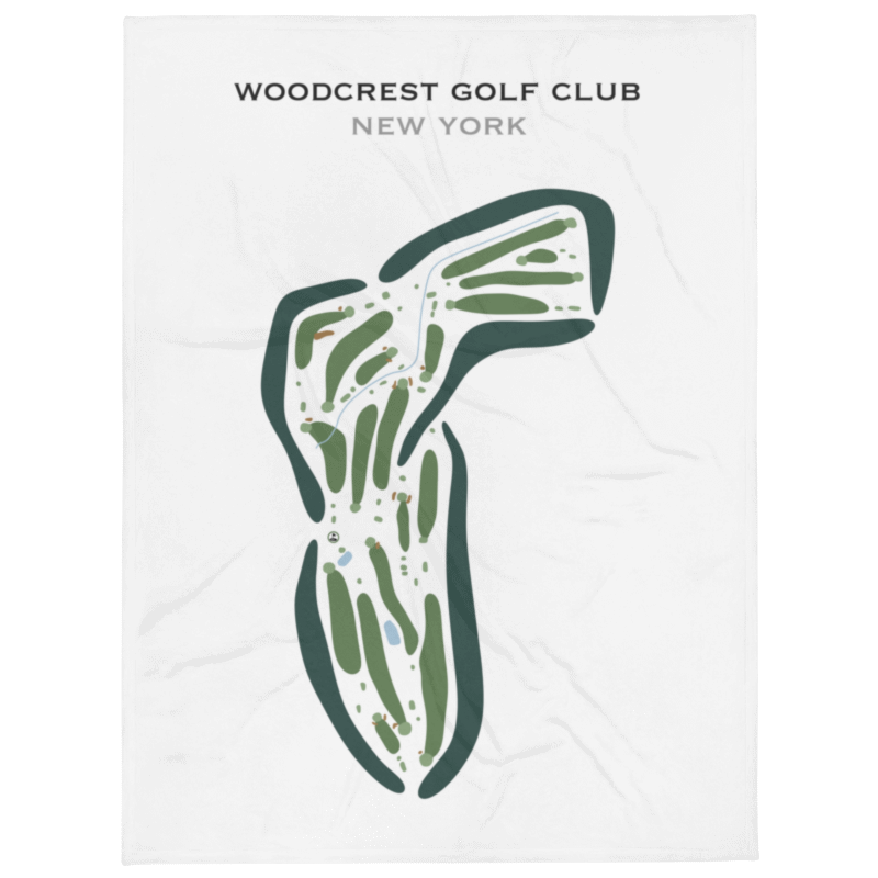 Woodcrest Golf Club, New York - Printed Golf Courses