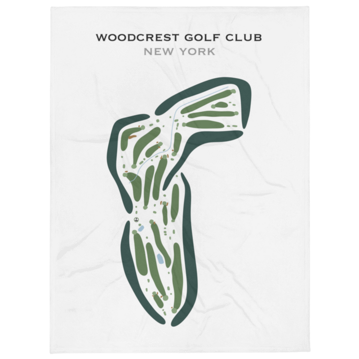 Woodcrest Golf Club, New York - Printed Golf Courses