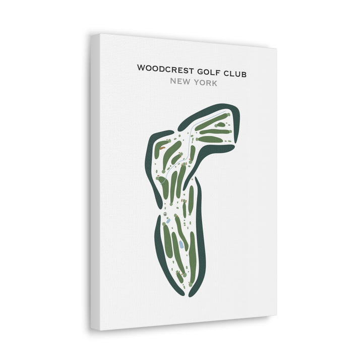 Woodcrest Golf Club, New York - Printed Golf Courses