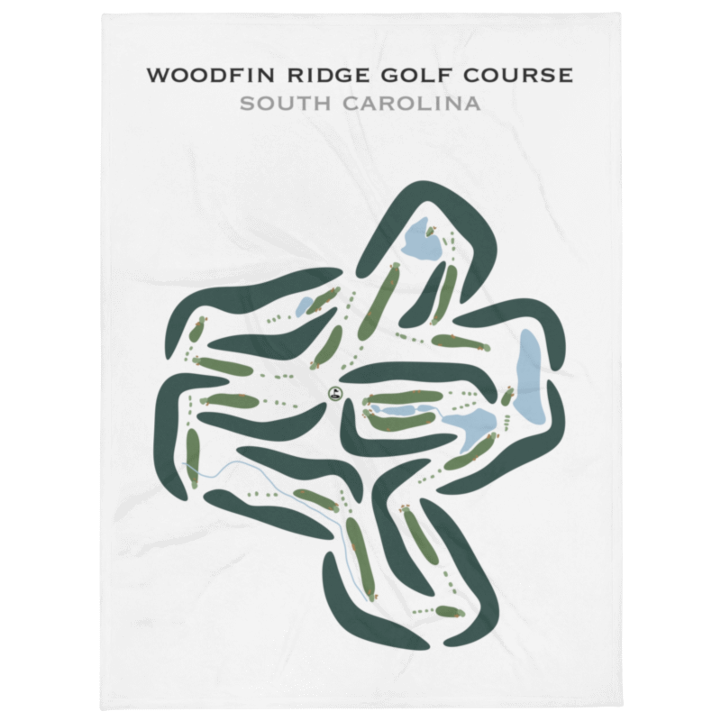 Woodfin Ridge Golf Course, South Carolina - Printed Golf Courses