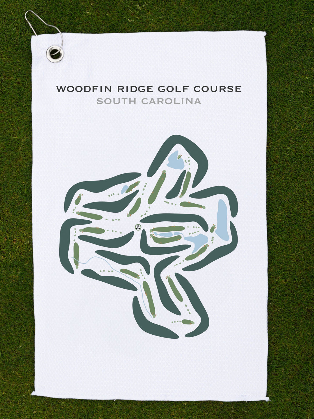 Woodfin Ridge Golf Course, South Carolina - Printed Golf Courses