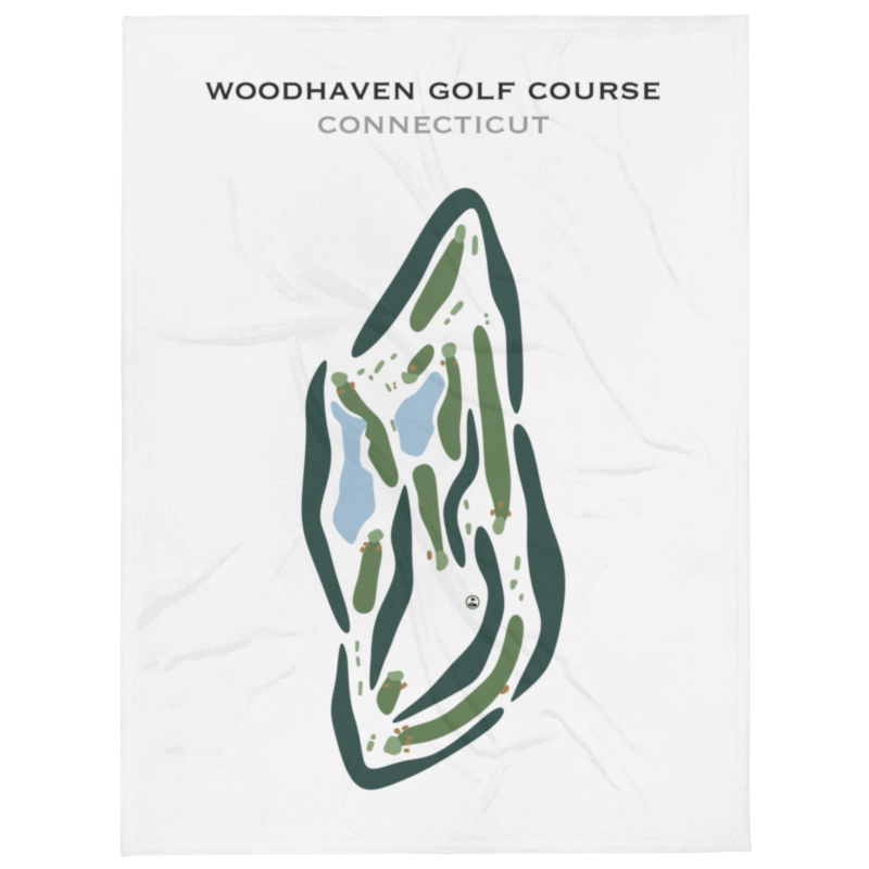 Woodhaven Golf Course, Connecticut - Printed Golf Courses