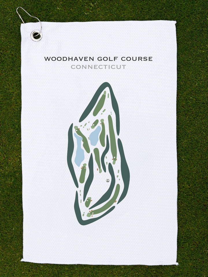 Woodhaven Golf Course, Connecticut - Printed Golf Courses