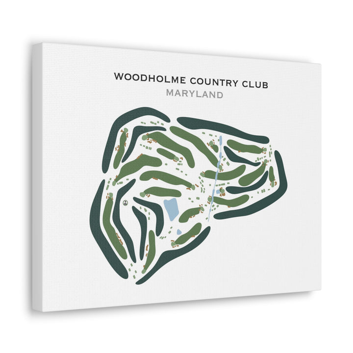 Woodholme Country Club, Maryland - Printed Golf Courses