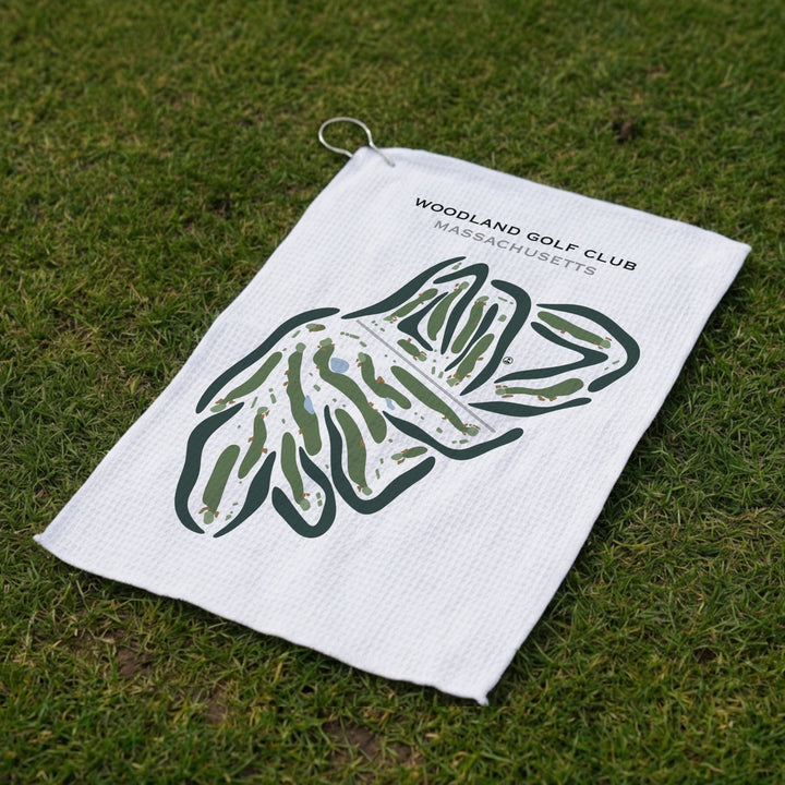 Woodland Golf Club, Massachusetts - Printed Golf Courses