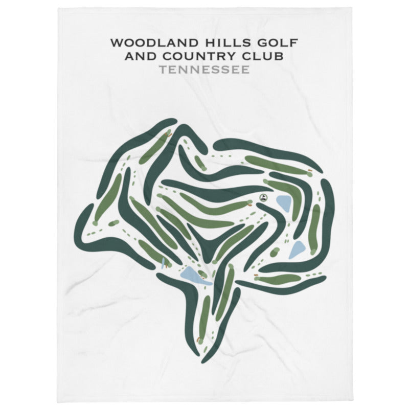 Woodland Hills Golf & Country, Tennessee - Printed Golf Courses