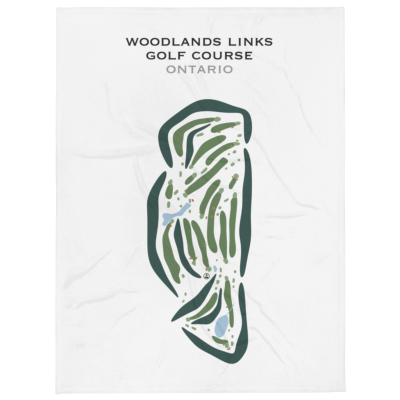 Woodlands Links Golf Course, Canada - Printed Golf Courses