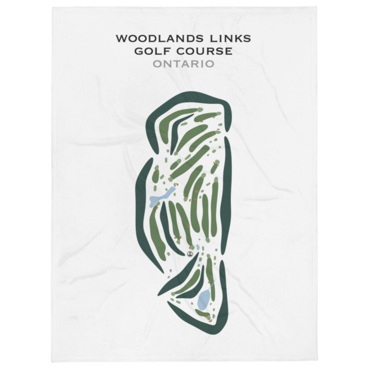 Woodlands Links Golf Course, Canada - Printed Golf Courses