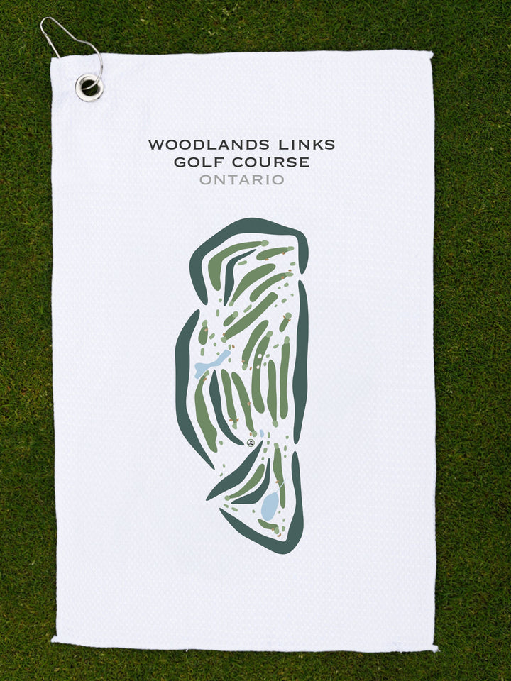 Woodlands Links Golf Course, Canada - Printed Golf Courses