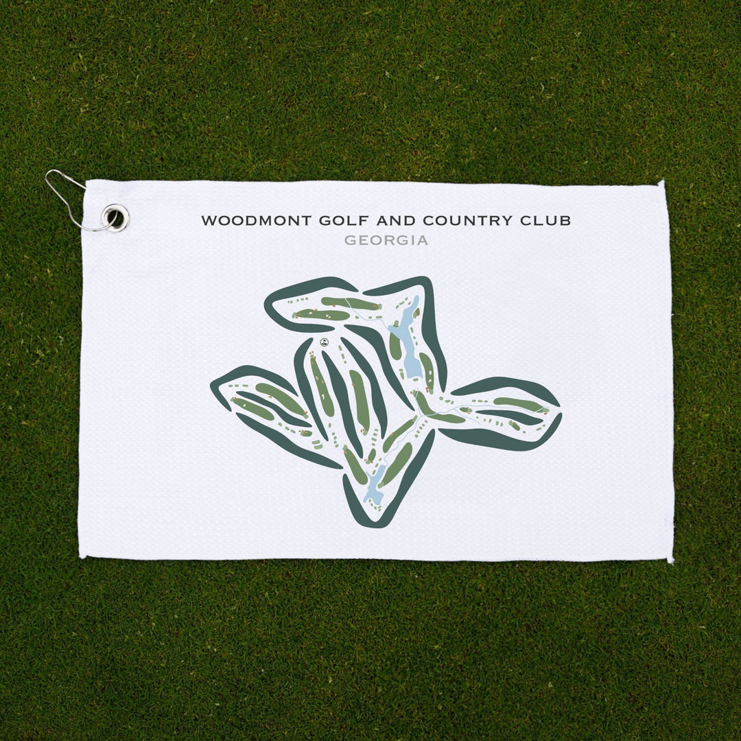 Woodmont Golf and Country Club, Georgia - Printed Golf Courses