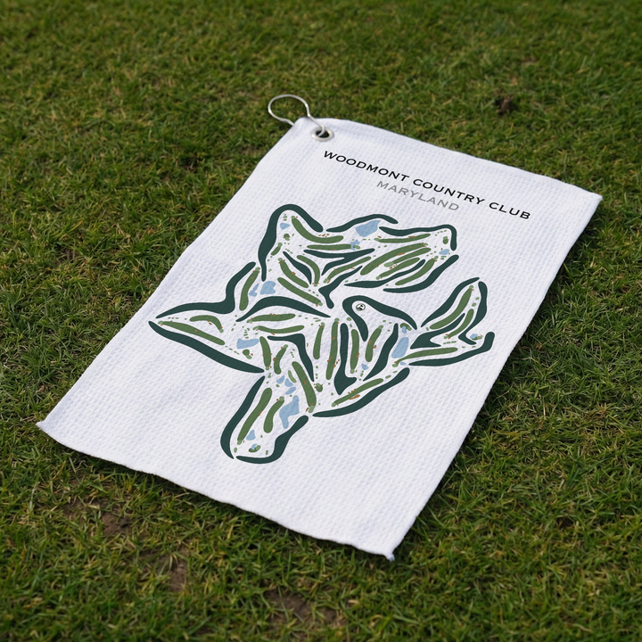 Woodmont Country Club, Maryland - Printed Golf Courses