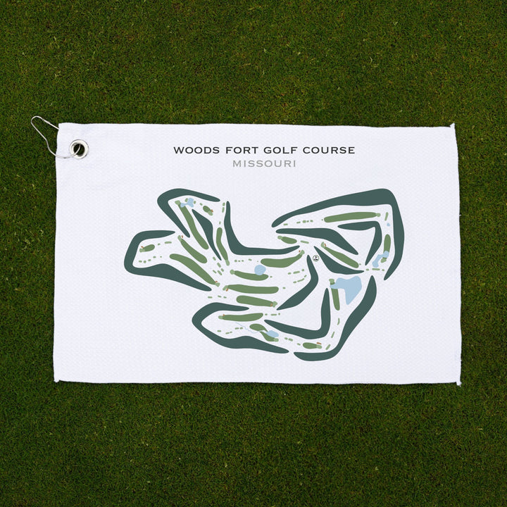 Woods Fort Golf Course, Missouri - Printed Golf Courses