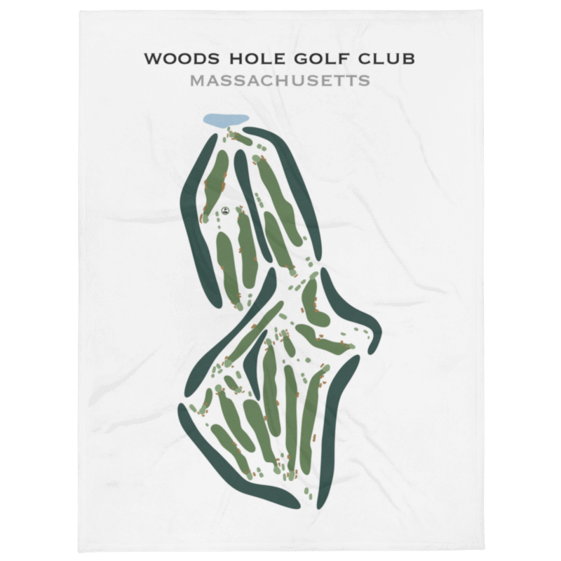 Woods Hole Golf Club, Massachusetts - Printed Golf Courses