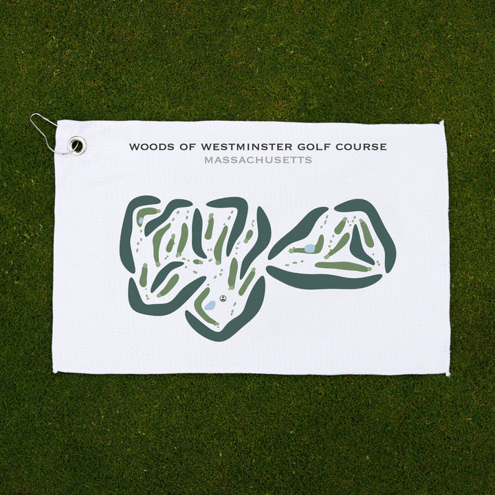Woods of Westminster Golf Course, Massachusetts - Printed Golf Courses