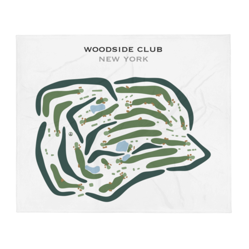 Woodside Club, New York - Printed Golf Courses