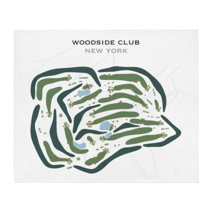 Woodside Club, New York - Printed Golf Courses