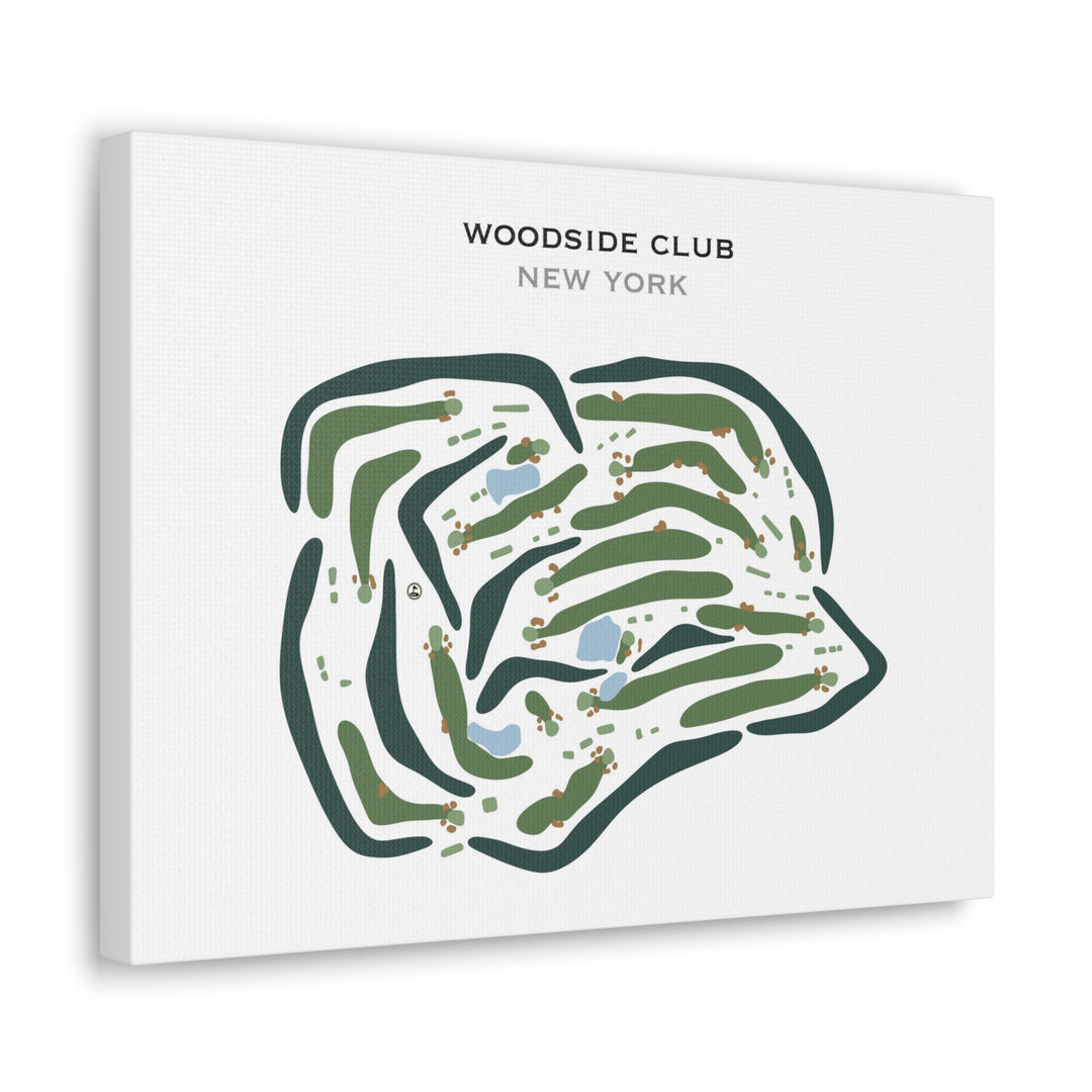 Woodside Club, New York - Printed Golf Courses