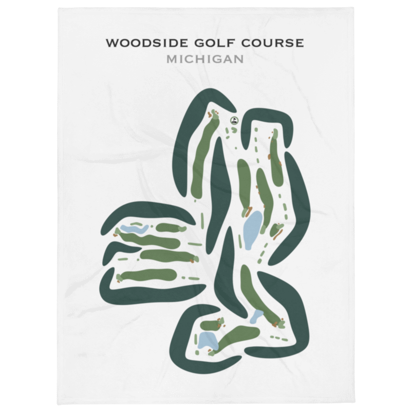 Woodside Golf Course, Michigan - Printed Golf Courses