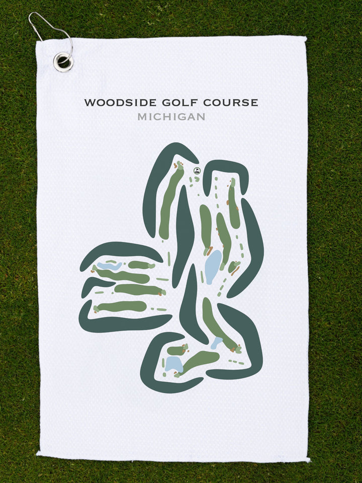 Woodside Golf Course, Michigan - Printed Golf Courses