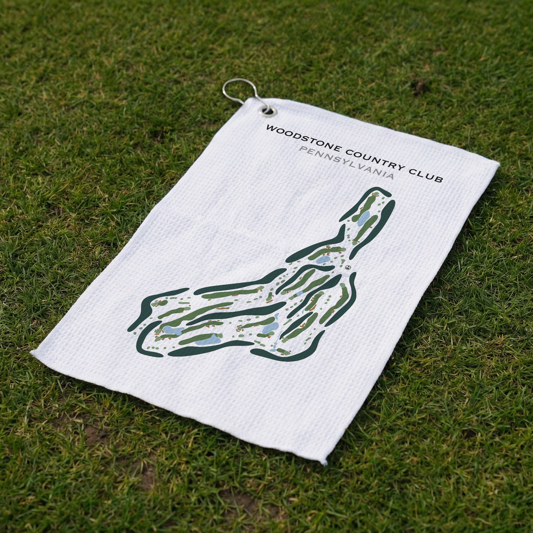 Woodstone Country Club, Pennsylvania - Printed Golf Course