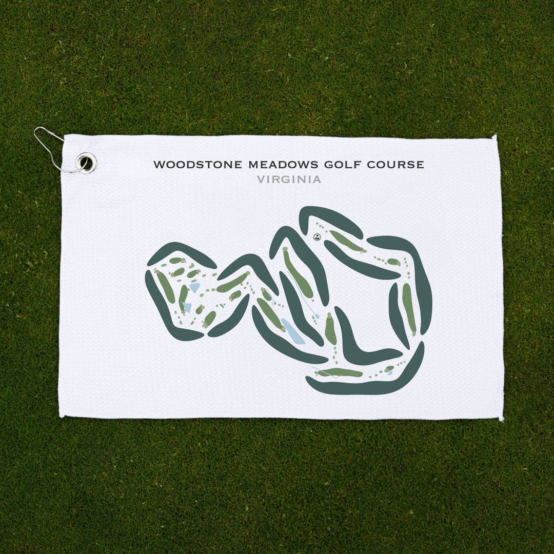 Woodstone Meadows Golf Course, Virginia - Printed Golf Courses