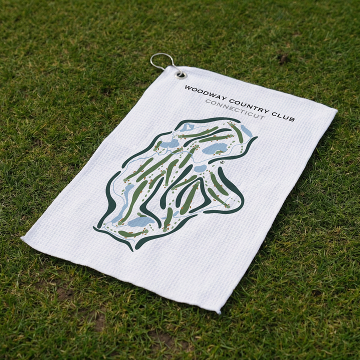 Woodway Country Club, Connecticut - Printed Golf Courses