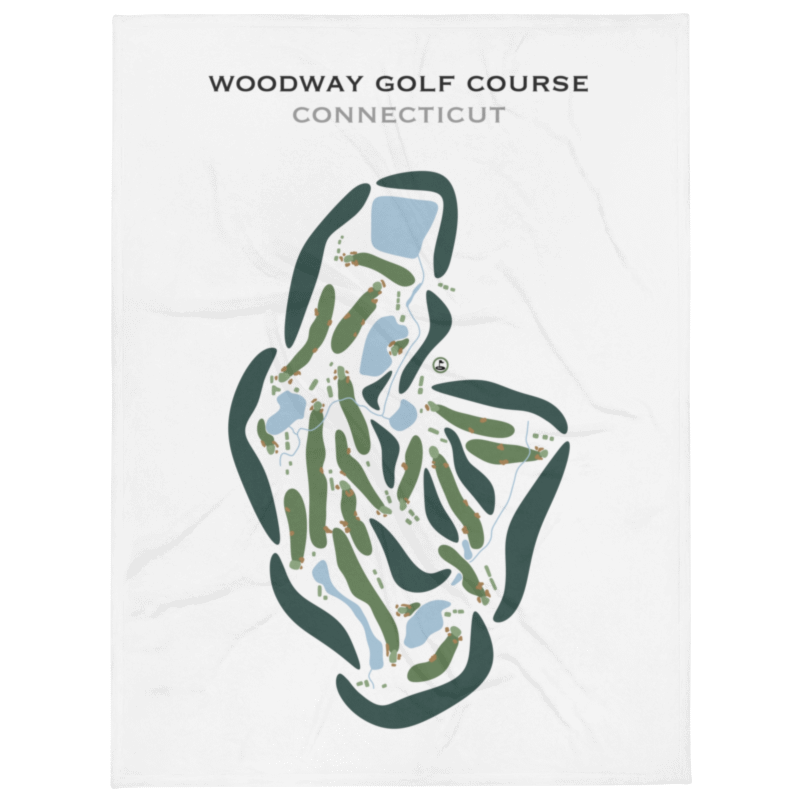 Woodway Golf Course, Connecticut - Printed Golf Courses