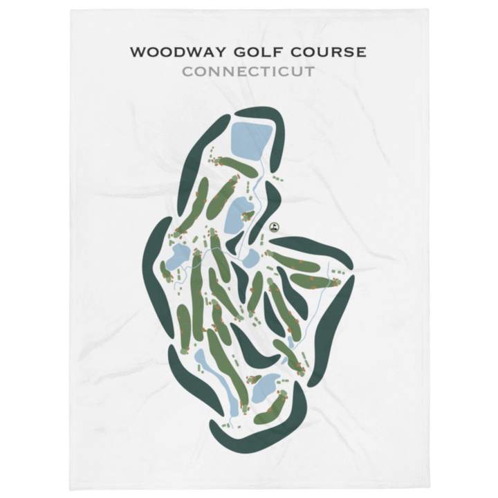 Woodway Golf Course, Connecticut - Printed Golf Courses