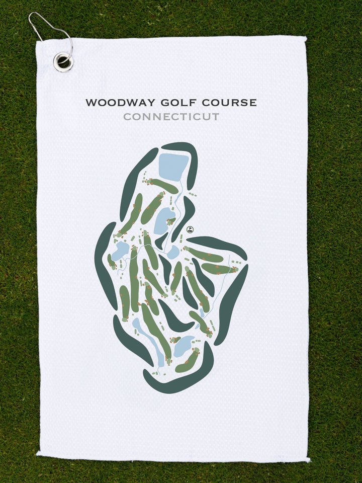 Woodway Golf Course, Connecticut - Printed Golf Courses