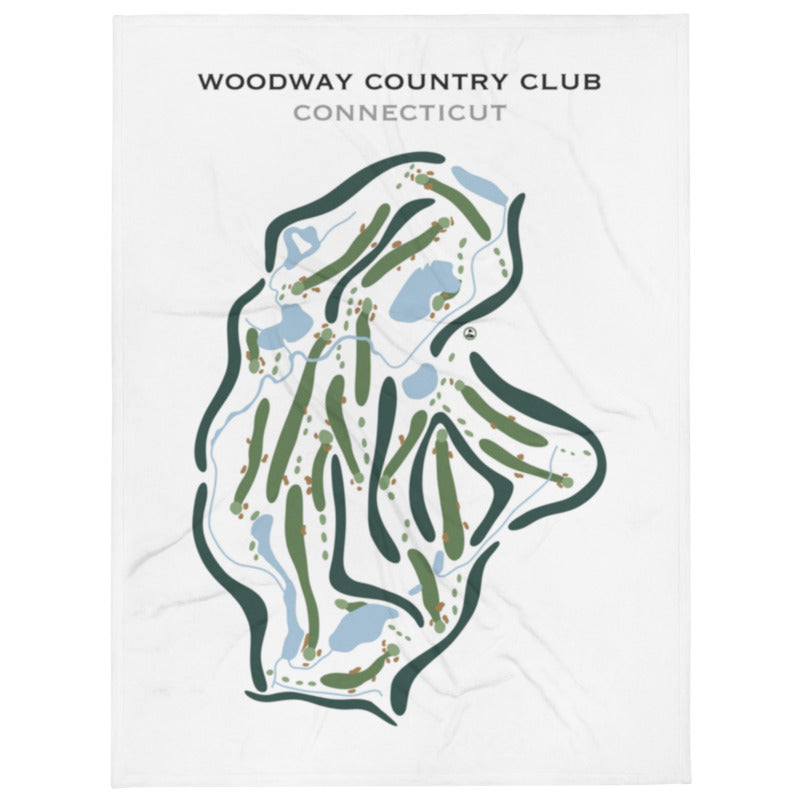 Woodway Country Club, Connecticut - Printed Golf Courses