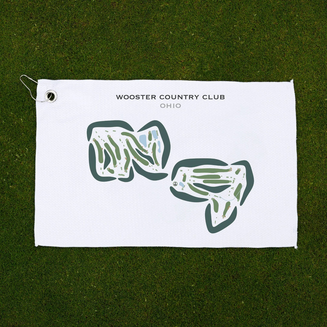 Wooster Country Club, Ohio - Printed Golf Courses