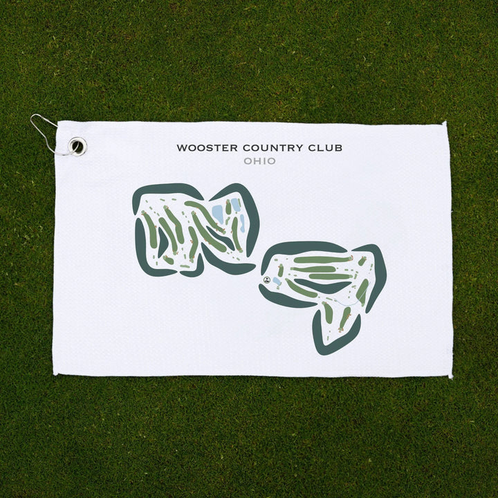 Wooster Country Club, Ohio - Printed Golf Courses