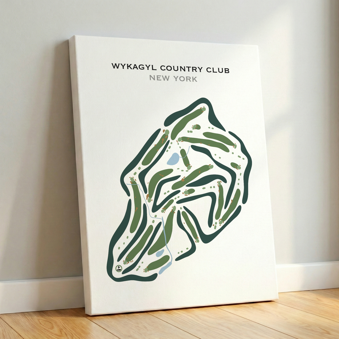 Wykagyl Country Club, New York - Printed Golf Courses
