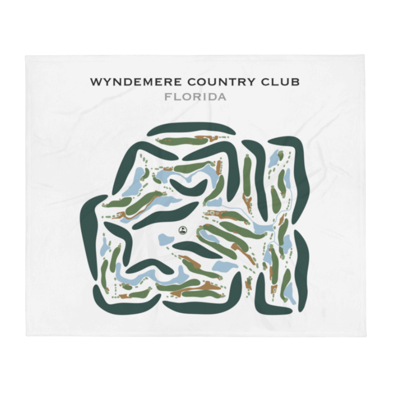 Wyndemere Country Club, Florida - Printed Golf Courses