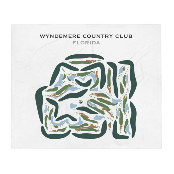 Wyndemere Country Club, Florida - Printed Golf Courses