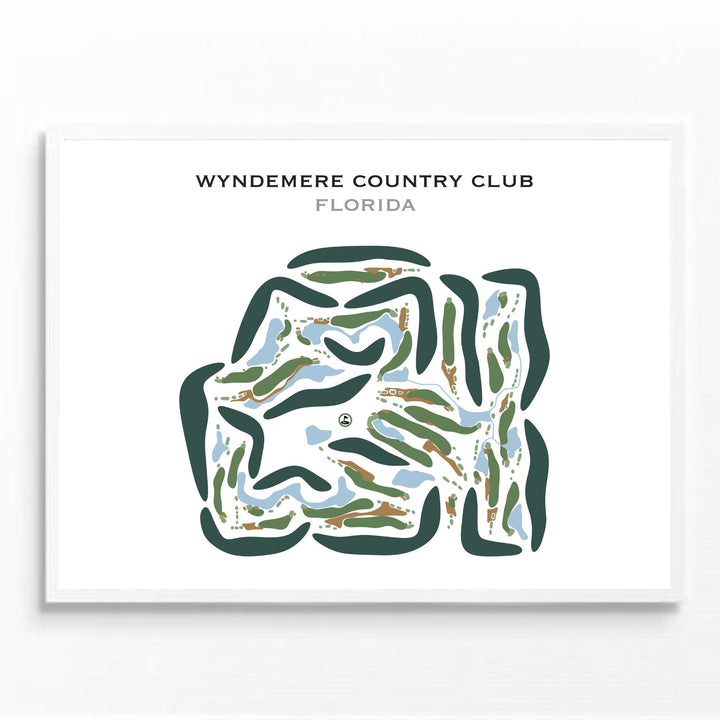 Wyndemere Country Club, Florida - Printed Golf Courses