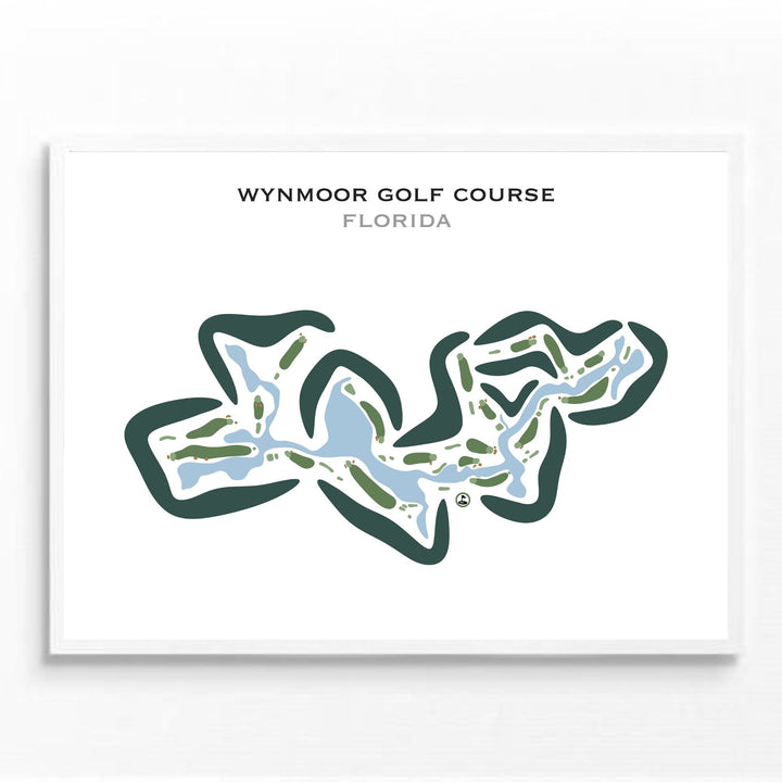 Wynmoor Golf Course, Florida - Printed Golf Courses